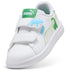 Tenis Smash 3.0 Dino para bebés – PUMA White-Green Fruit-Vibrant Blue – vista 6