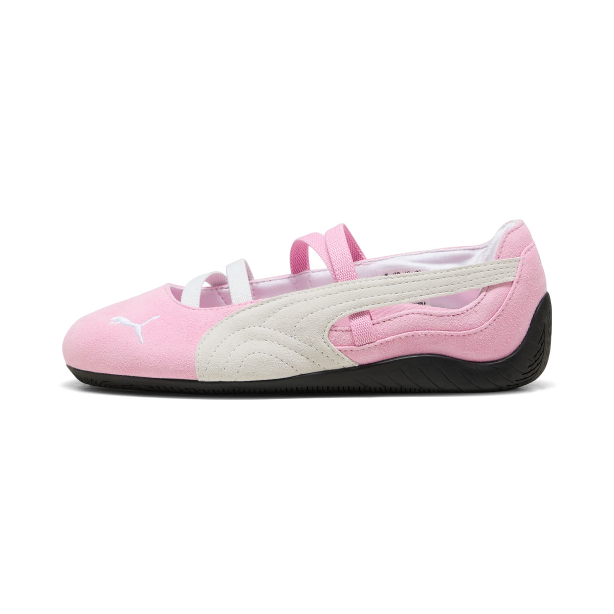 Tenis Speedcat Ballet Suede para niños grandes – Pink Shimmer-PUMA White – vista 1