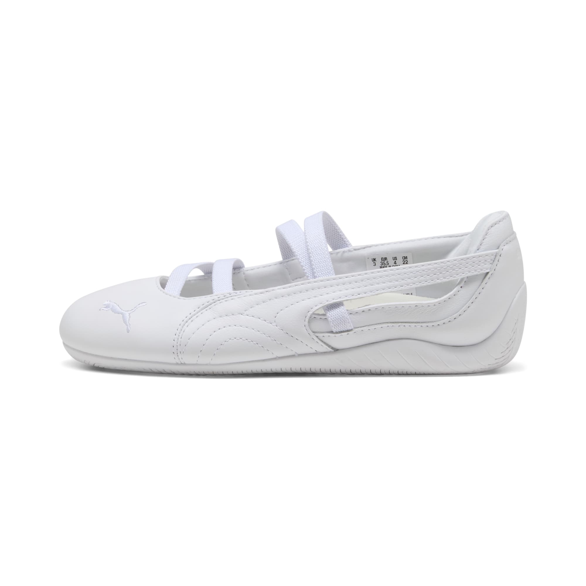 2 Colores, Tenis Speedcat Ballet juvenil – PUMA WHITE – vista 1