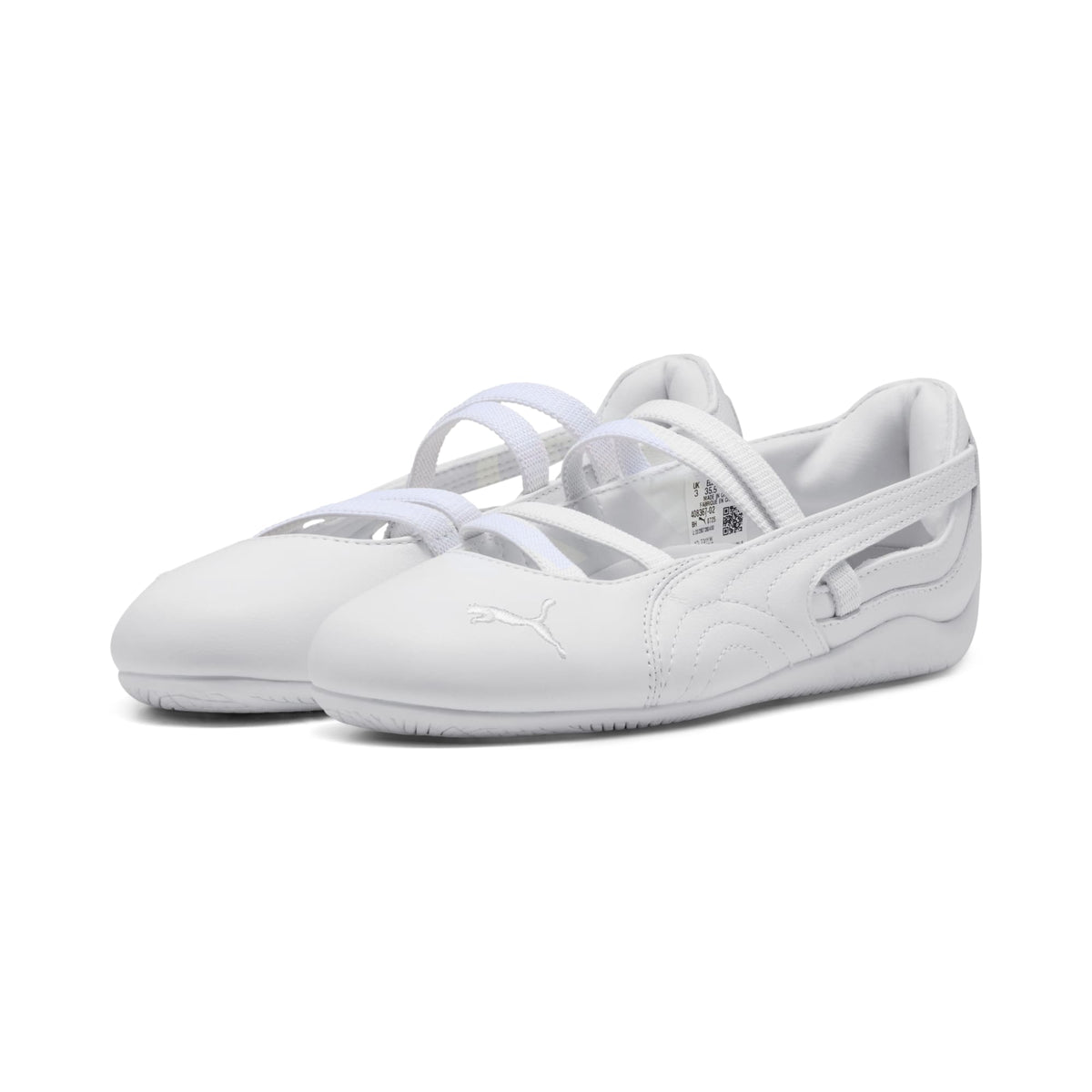 2 Colores, Tenis Speedcat Ballet juvenil – PUMA WHITE – vista 2