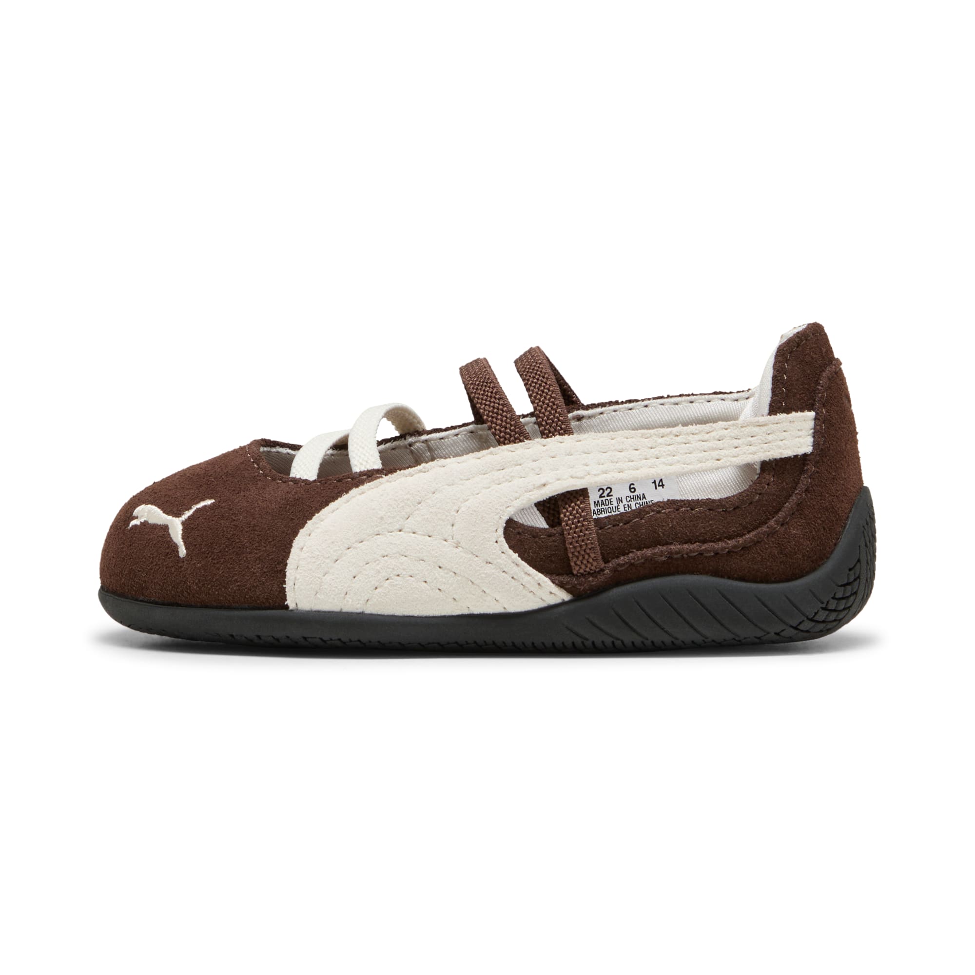 3 Colores, Tenis Speedcat Ballet para infantes – Chestnut Brown-Warm White – vista 1