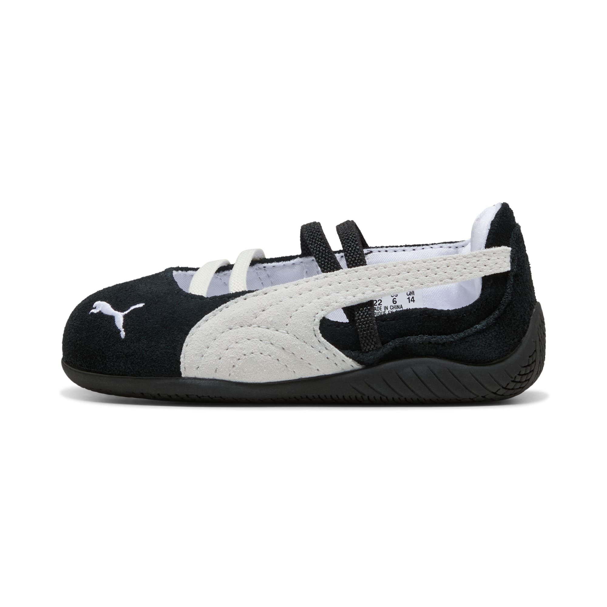 3 Colores, Tenis Speedcat Ballet para infantes – PUMA Black-PUMA White-Warm White – vista 1