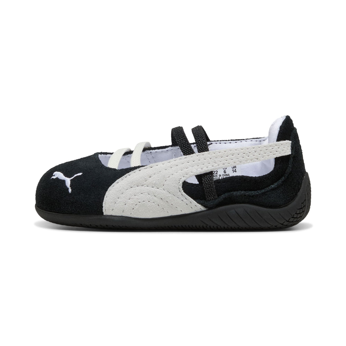 3 Colores, Tenis Speedcat Ballet para infantes – PUMA Black-PUMA White-Warm White – vista 1