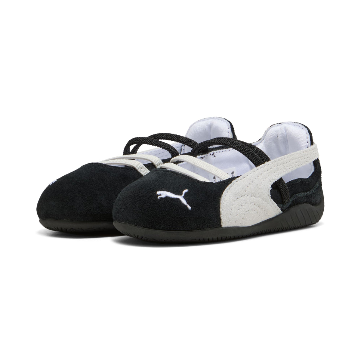 3 Colores, Tenis Speedcat Ballet para infantes – PUMA Black-PUMA White-Warm White – vista 2