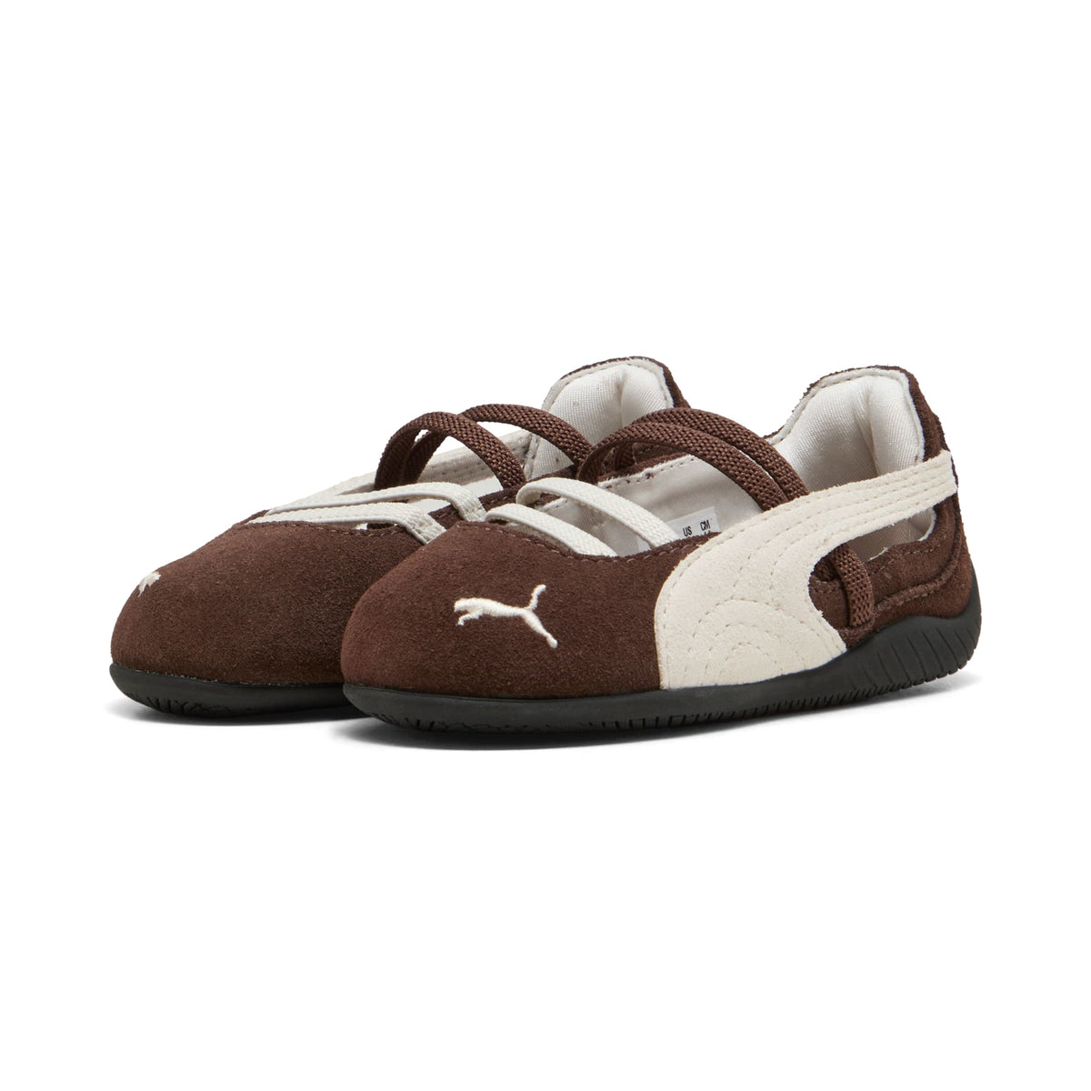 3 Colores, Tenis Speedcat Ballet para infantes – Chestnut Brown-Warm White – vista 2