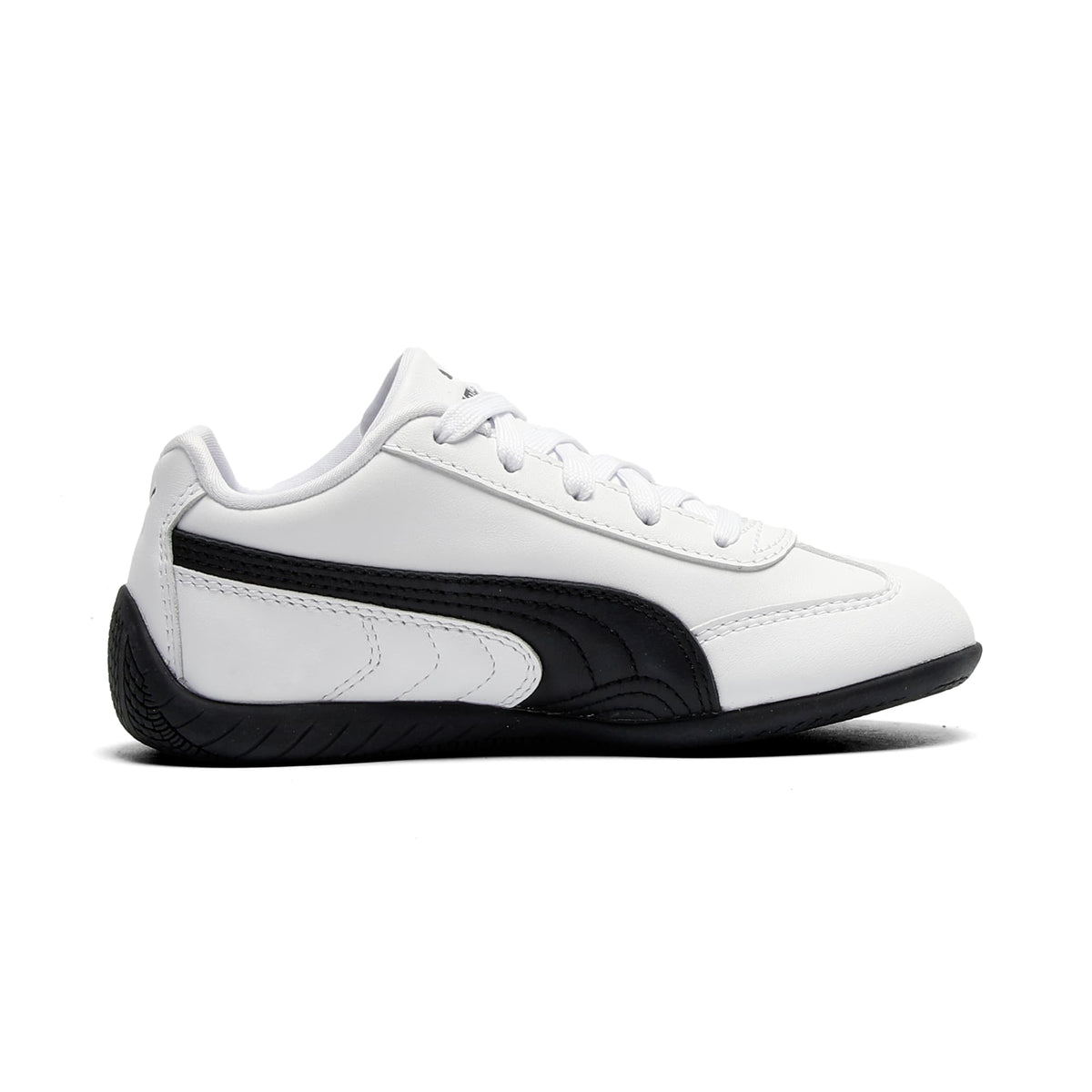 Tenis Speedcat Full Leather para niños – PUMA White-PUMA Black – vista 5