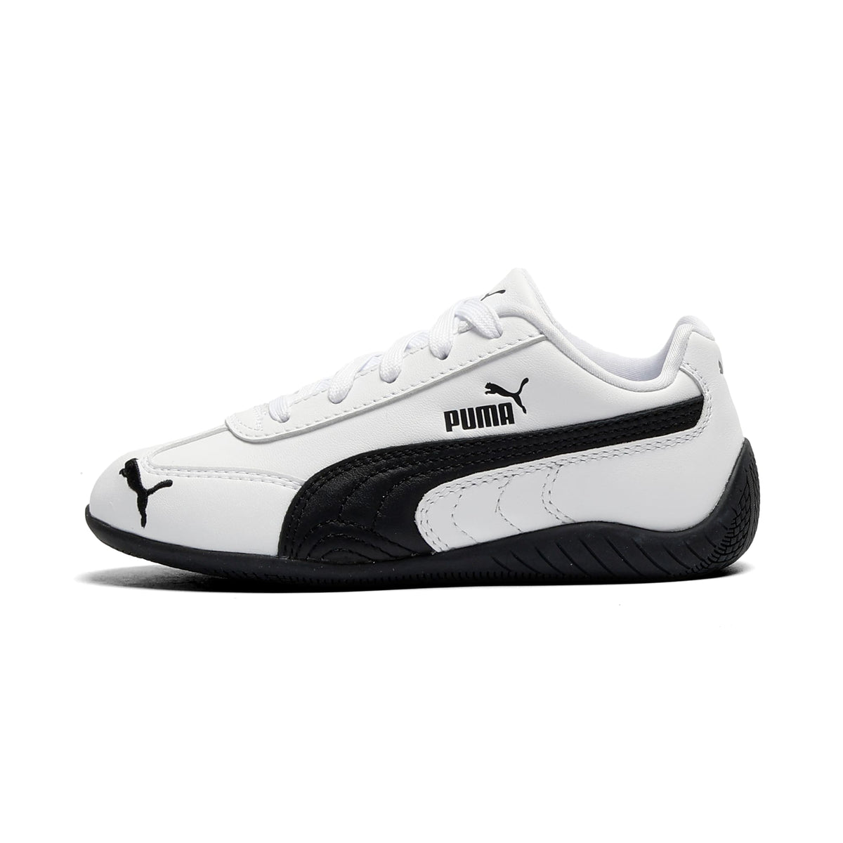Tenis Speedcat Full Leather para niños – PUMA White-PUMA Black – vista 1