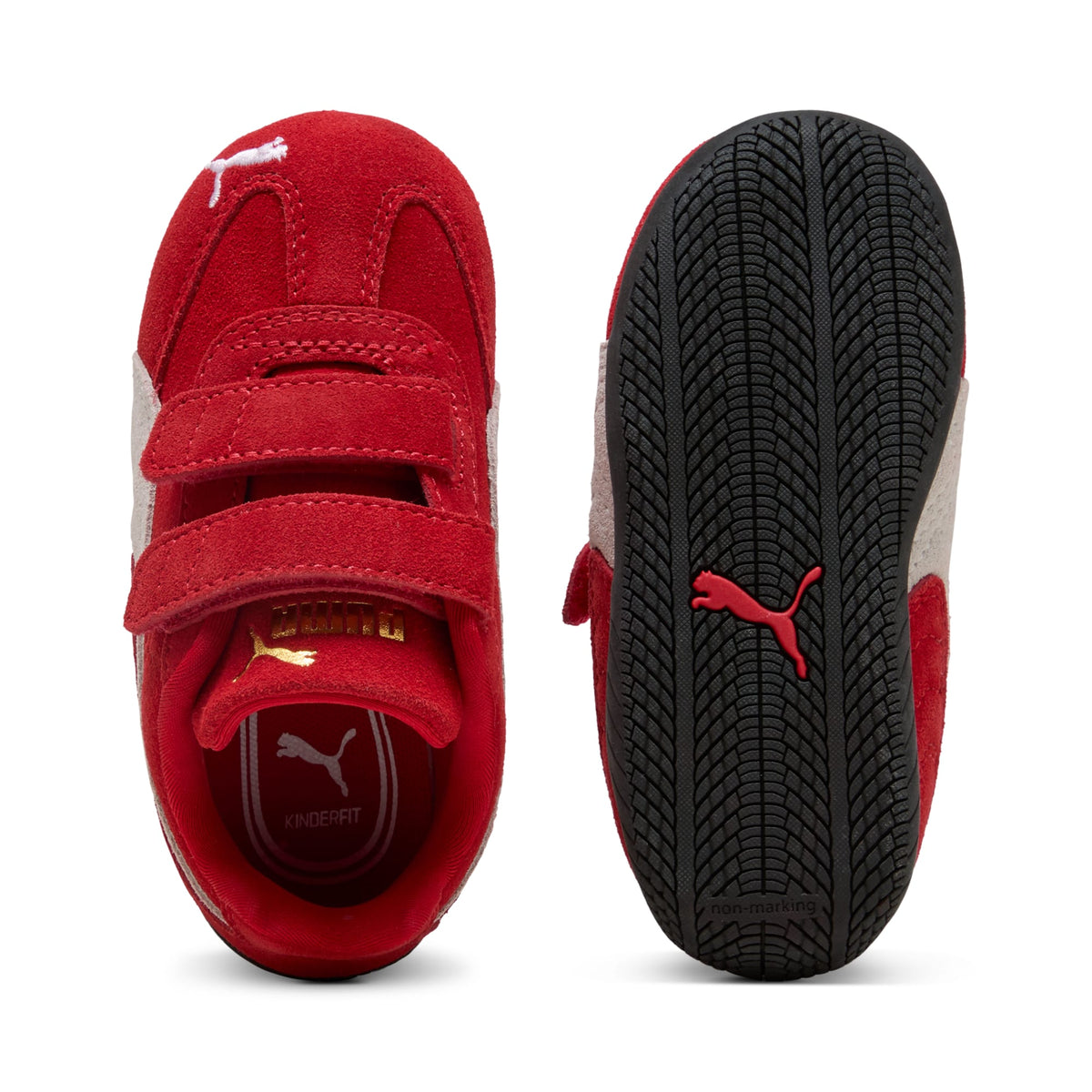 3 Colores, Tenis Speedcat OG para infantes – For All Time Red-PUMA White – vista 4