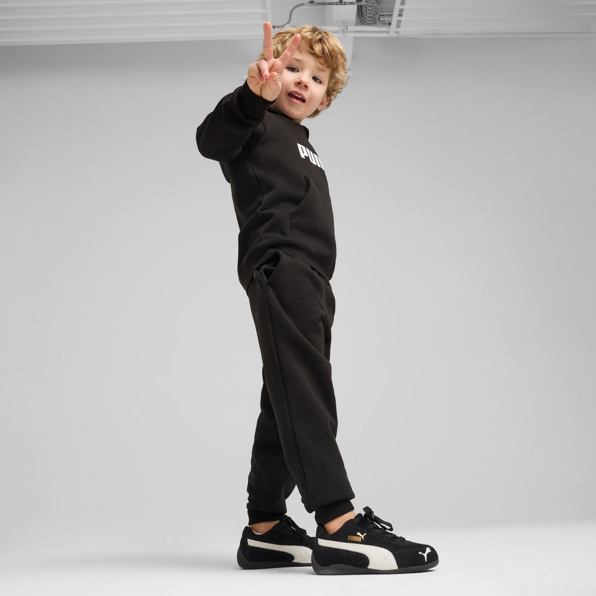 5 Colores, Tenis Speedcat para niños – Puma Black-Puma White – vista 3