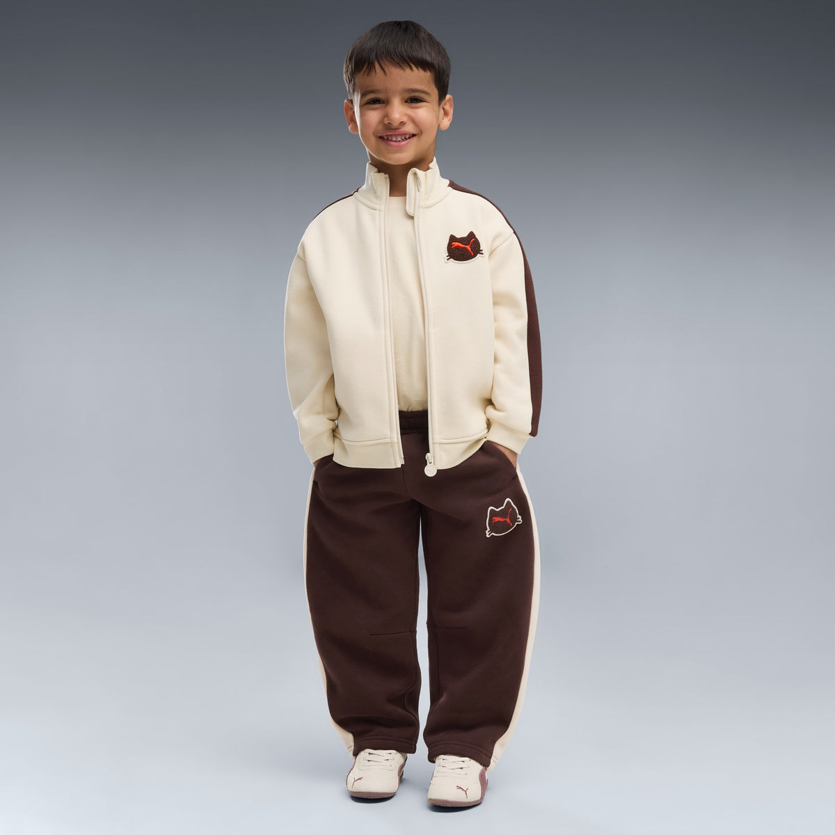 5 Colores, Tenis Speedcat para niños – Silver Fog-Rich Cocoa – vista 3