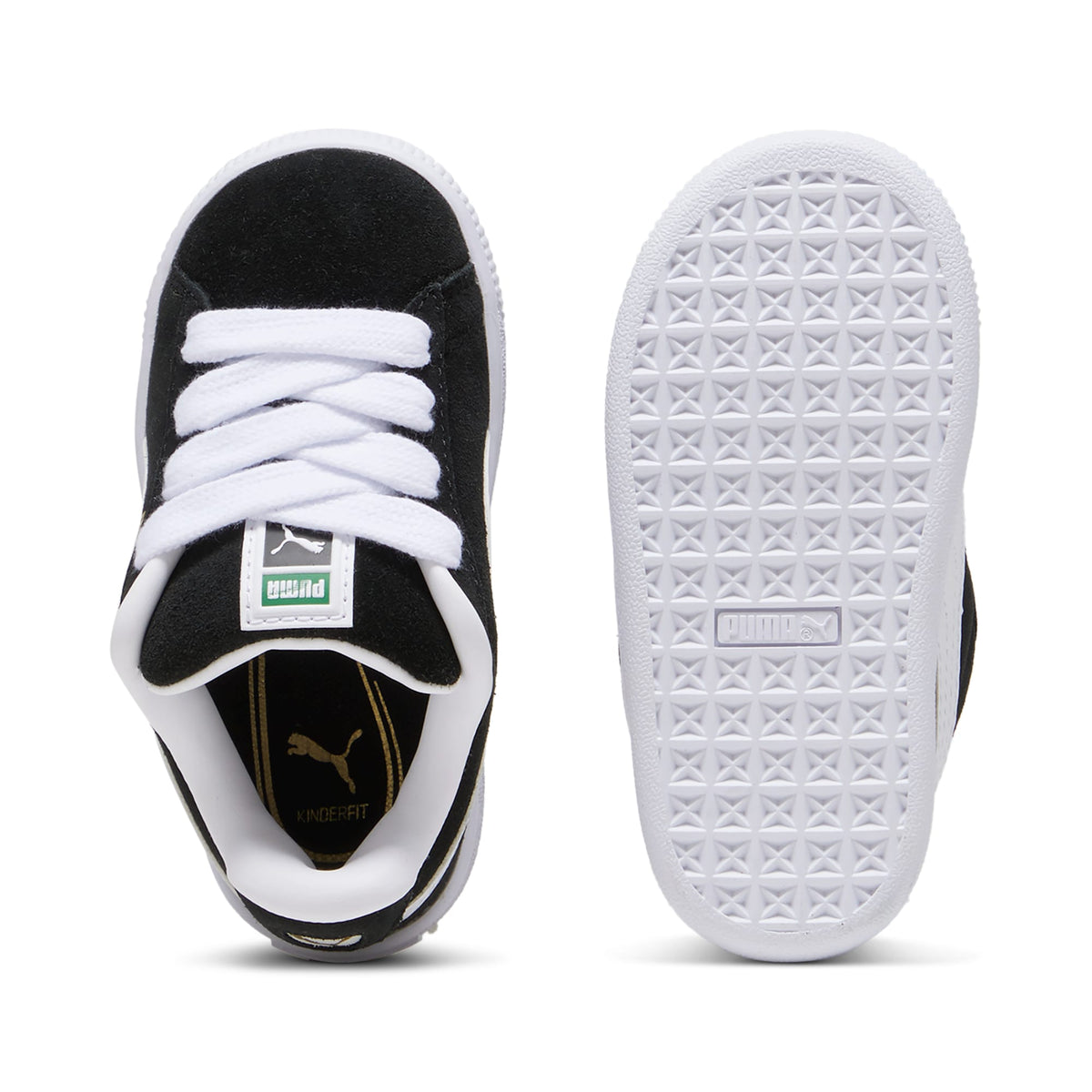 Tenis Suede XL para bebés – Puma Black-Puma White – vista 4