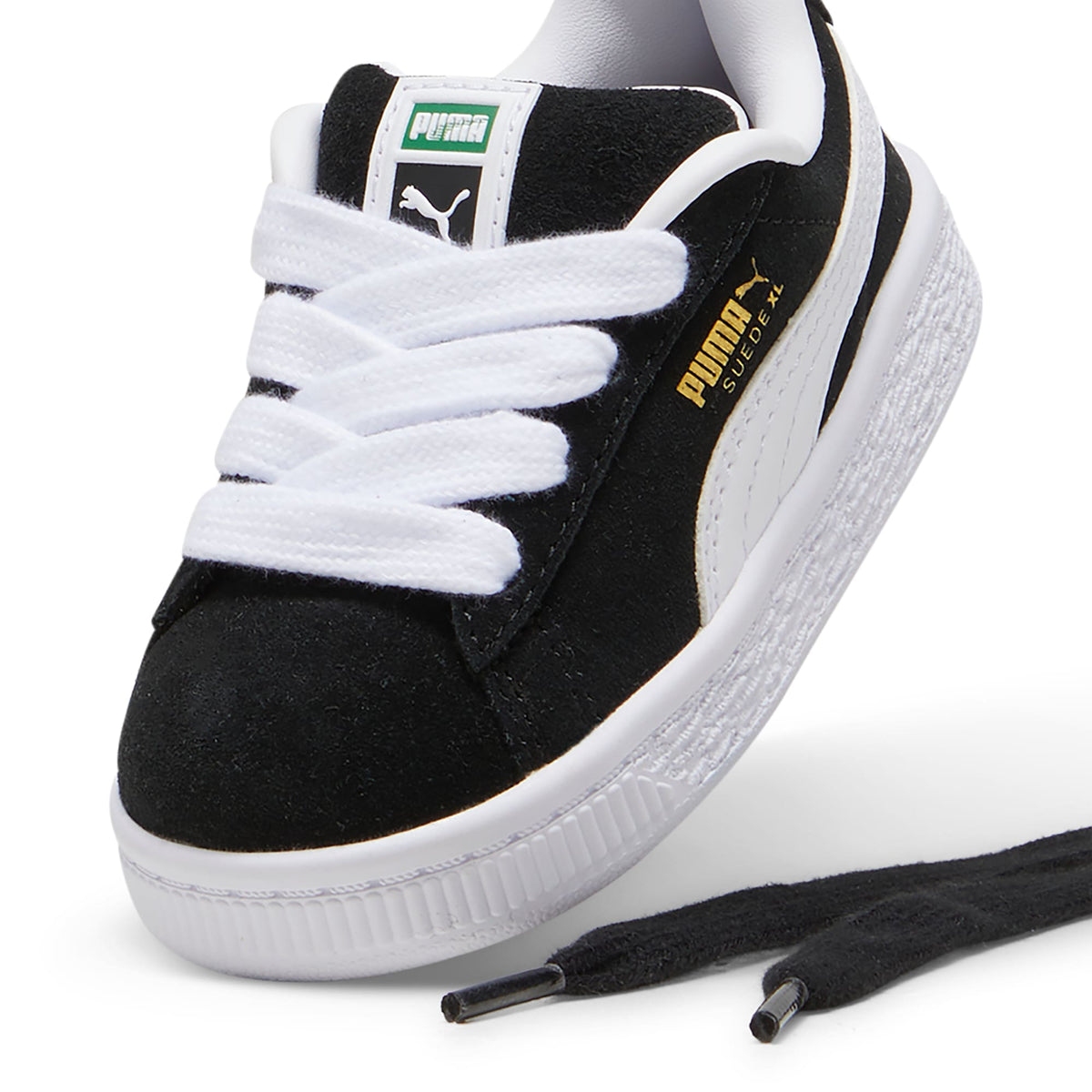 Tenis Suede XL para bebés – Puma Black-Puma White – vista 6