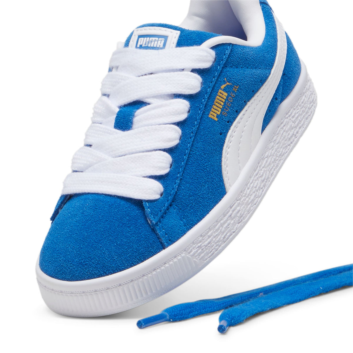Tenis Suede XL para niños – PUMA Team Royal-PUMA White – vista 6
