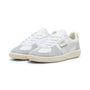 4 Colores, Tenis adolescentes de cuero Palermo – PUMA White-Cool Light Gray-Sugared Almond – vista 4