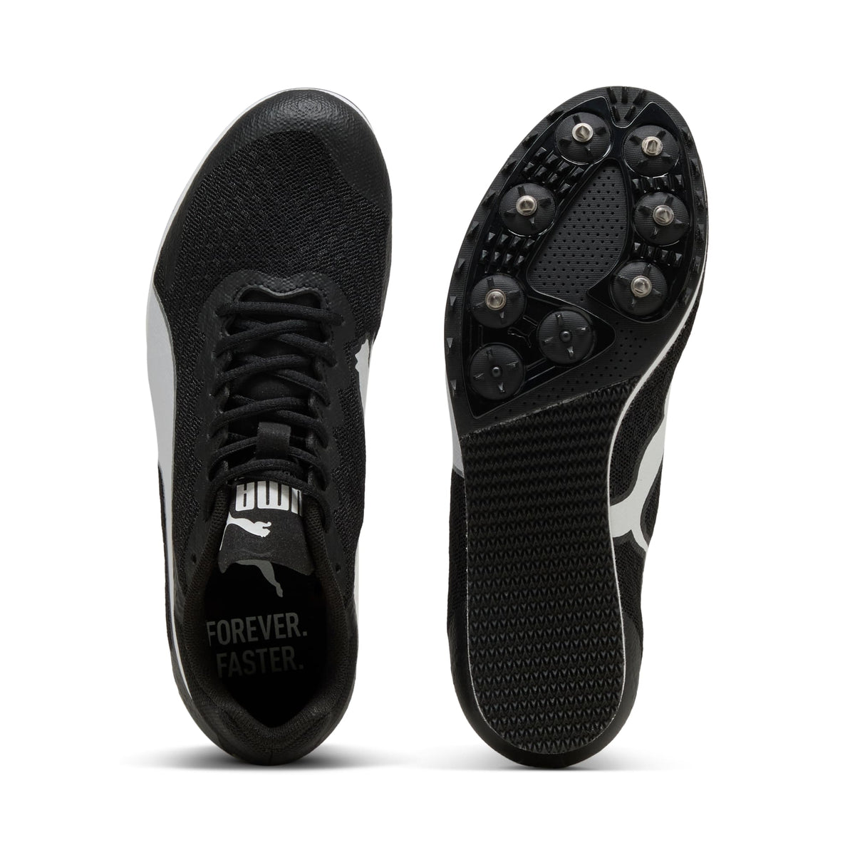 Tenis de atletismo evoSPEED Star 9 para adolescentes – Puma Black-Puma White – vista 4