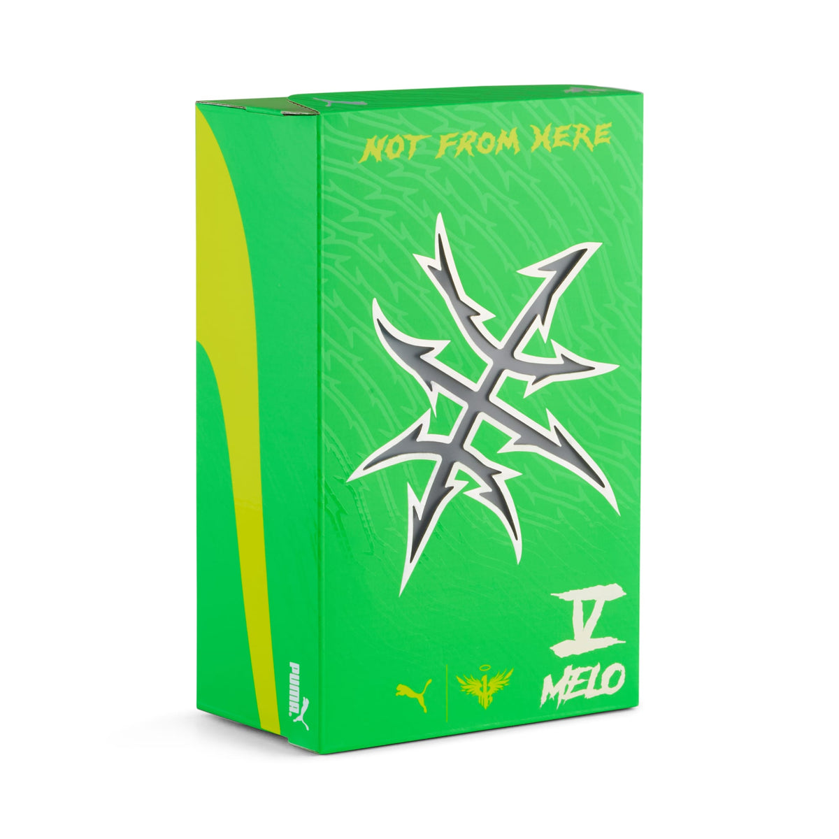 Tenis de básquet MB.05 Flourish para adolescentes – Fluro Green Pes-Fluro Yellow Pes – vista 7