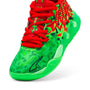 Tenis de baloncesto para niños grandes PUMA x LAMELO BALL MB.01 – Fluro Green Pes-PUMA Red – vista 6