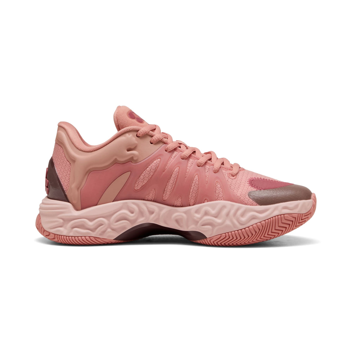 Tenis de basquetbol HALI 1 para niños grandes – Poppy Pink-Rose Dust – vista 5