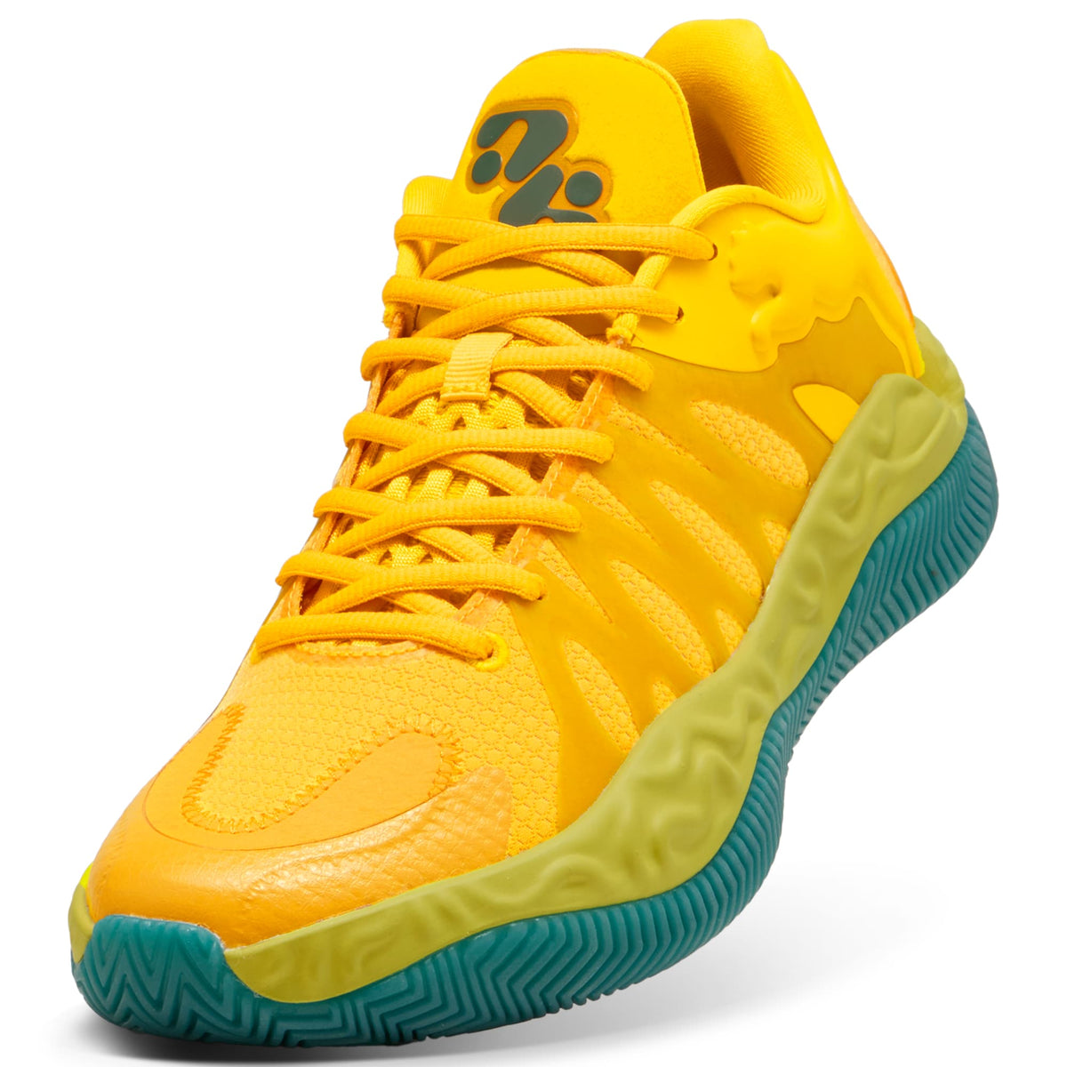 Tenis de basquetbol HALI 1 para niños grandes – Mustard Seed-Sea Kelp – vista 6