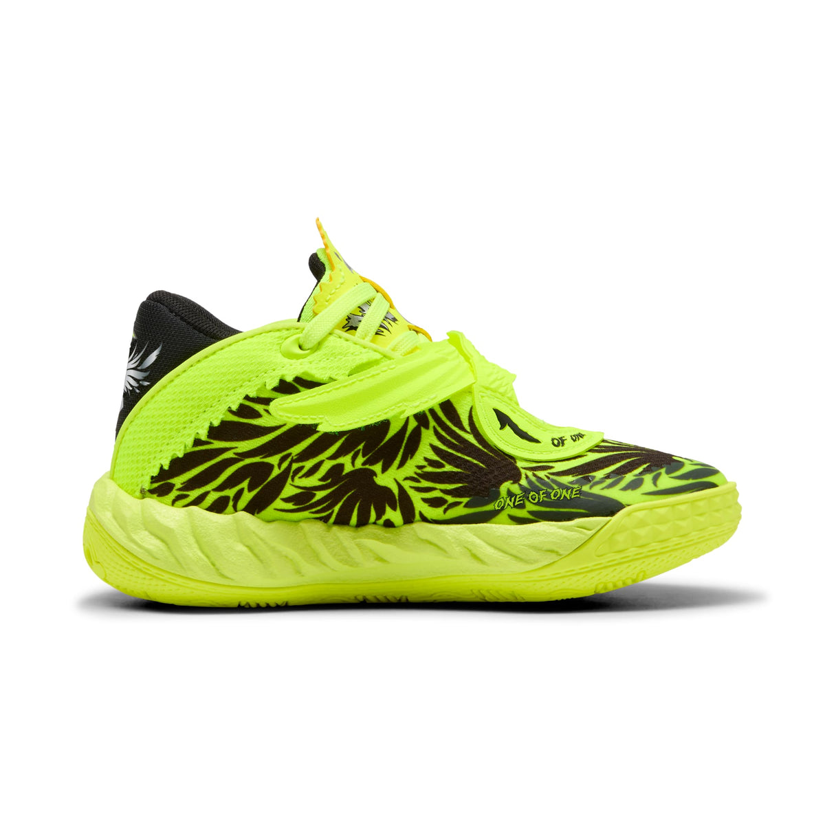 Tenis de basquetbol PUMA x LAMELO BALL MB.05 Voltage para niños pequeños – Yellow Alert-PUMA Black – vista 5
