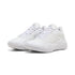 3 Colores, Tenis de basquetbol juveniles Hali 1 – PUMA White-Vibrant Silver – vista 2