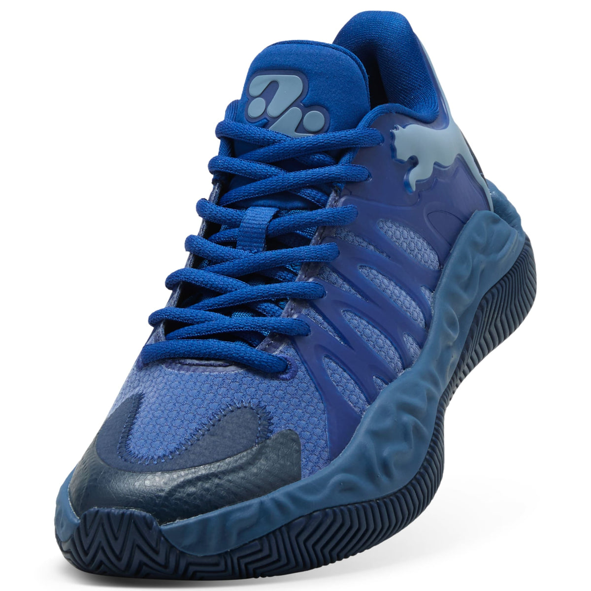 3 Colores, Tenis de basquetbol juveniles Hali 1 – Cobalt Glaze-Zen Blue – vista 6
