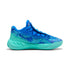 3 Colores, Tenis de basquetbol juveniles MB.05 Lo Team – Ultra Blue-Intense Mint – vista 5