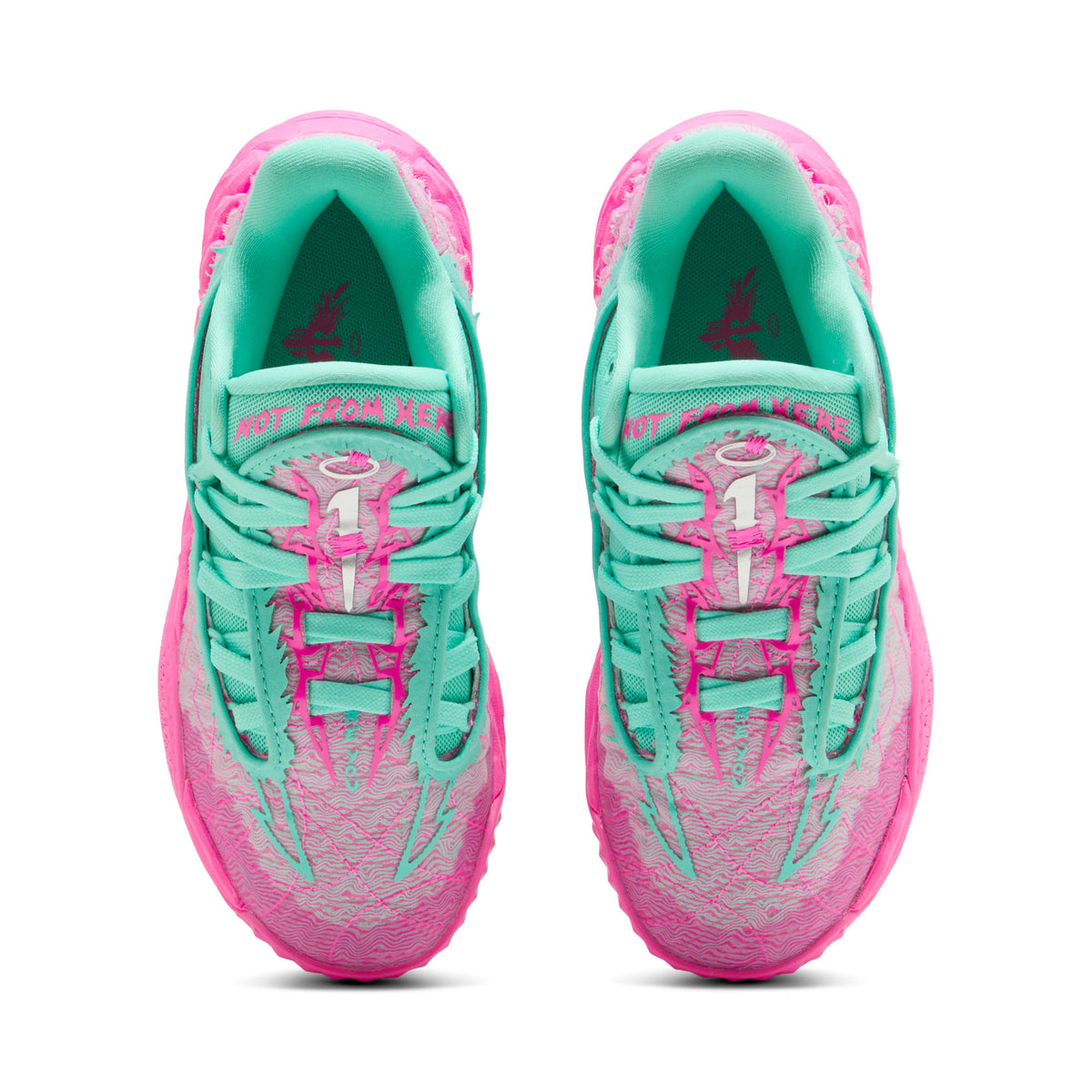 Tenis de basquetbol juveniles MB.05 Lo Miami – Electric Peppermint – vista 6