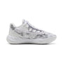 3 Colores, Tenis de basquetbol juveniles MB.05 Lo Team – PUMA White-Gray Echo – vista 5