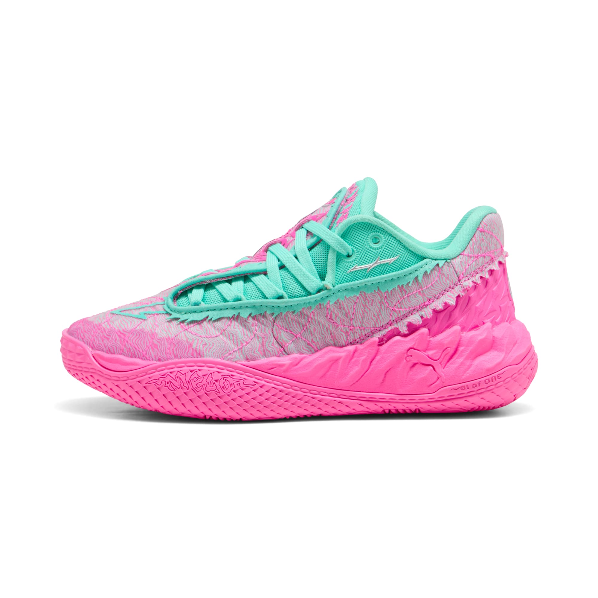 Tenis de basquetbol juveniles MB.05 Lo Miami – Electric Peppermint – vista 1