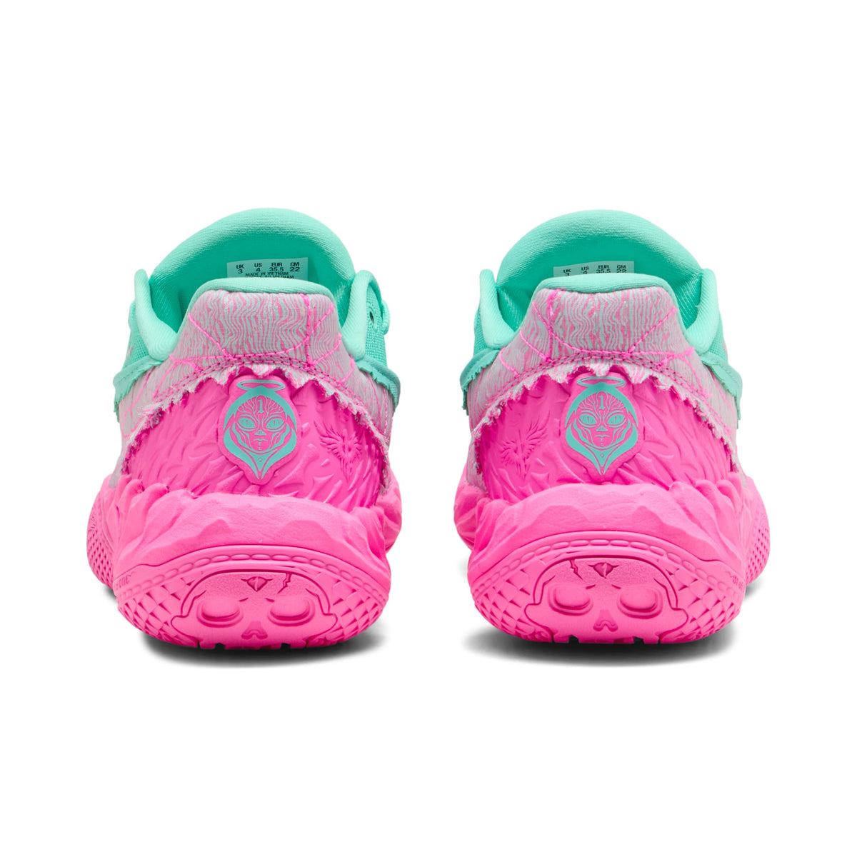 Tenis de basquetbol juveniles MB.05 Lo Miami – Electric Peppermint – vista 3