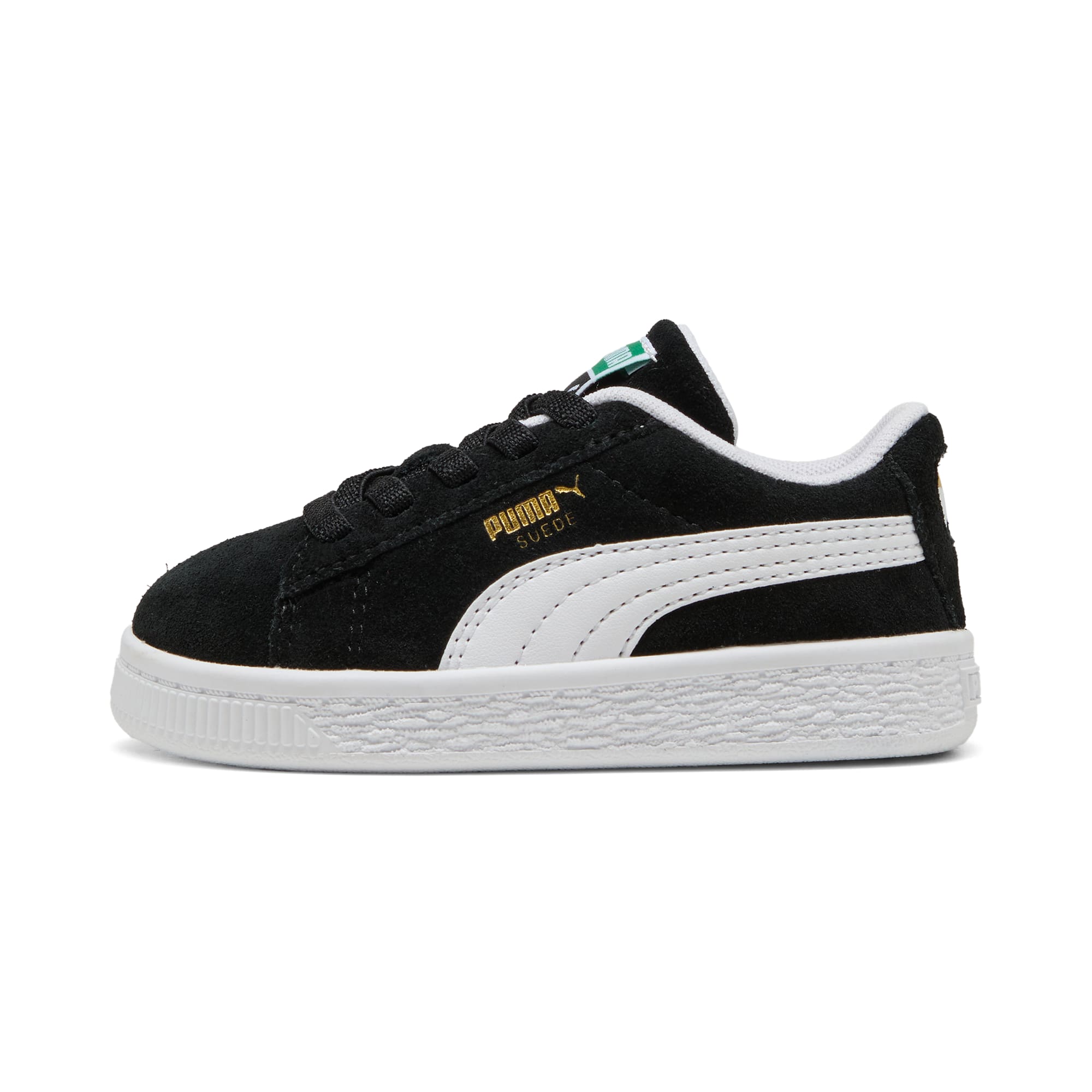 3 Colores, Tenis de gamuza Classic para infantes – Puma Black-Puma White – vista 1