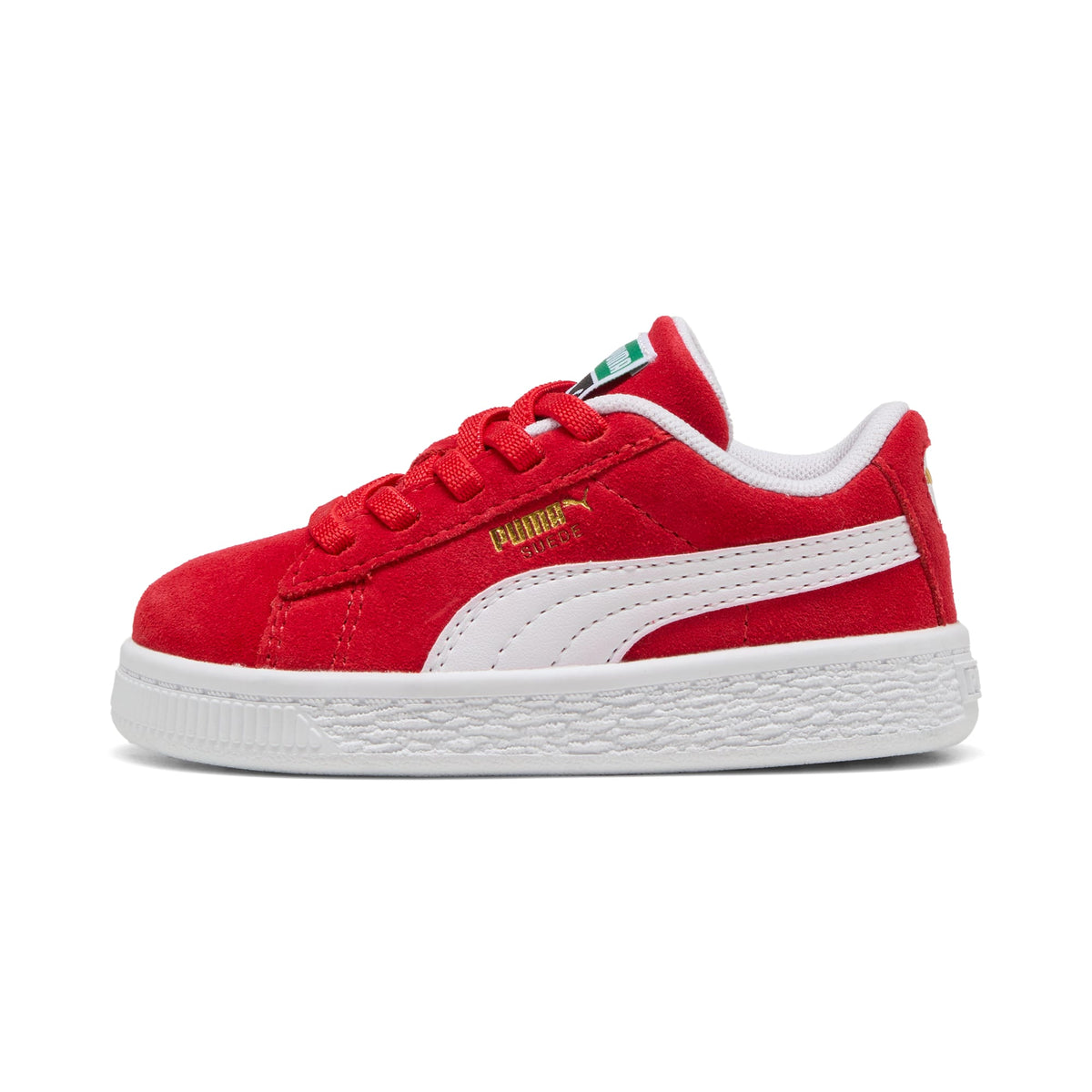 3 Colores, Tenis de gamuza Classic para infantes – For All Time Red-PUMA White – vista 1