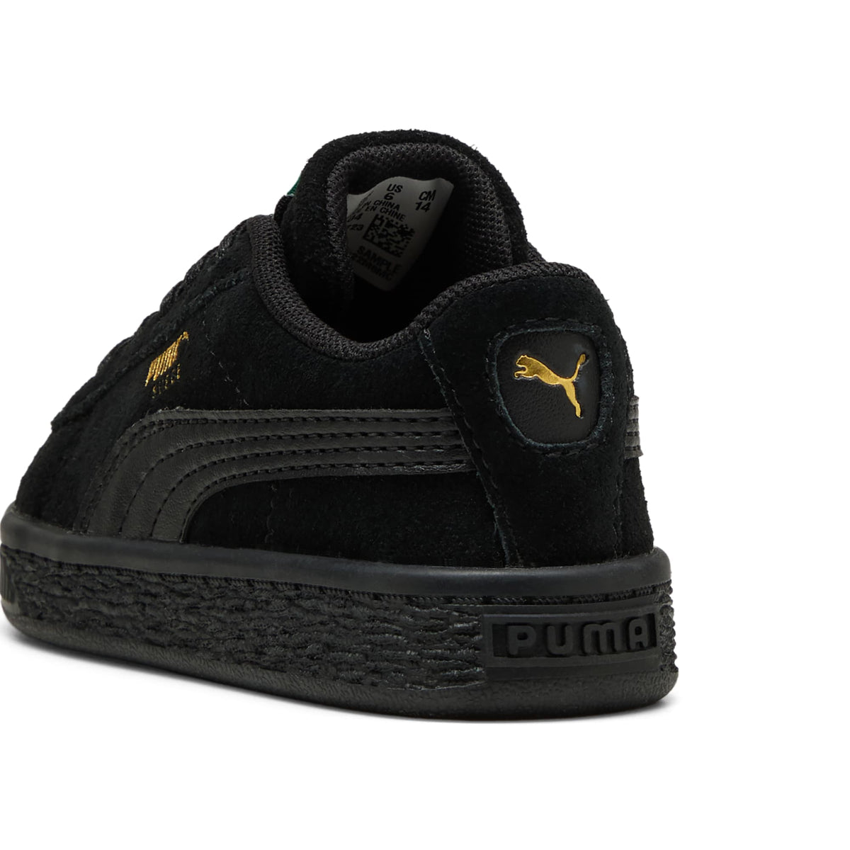 3 Colores, Tenis de gamuza Classic para infantes – PUMA Black-PUMA Black – vista 3
