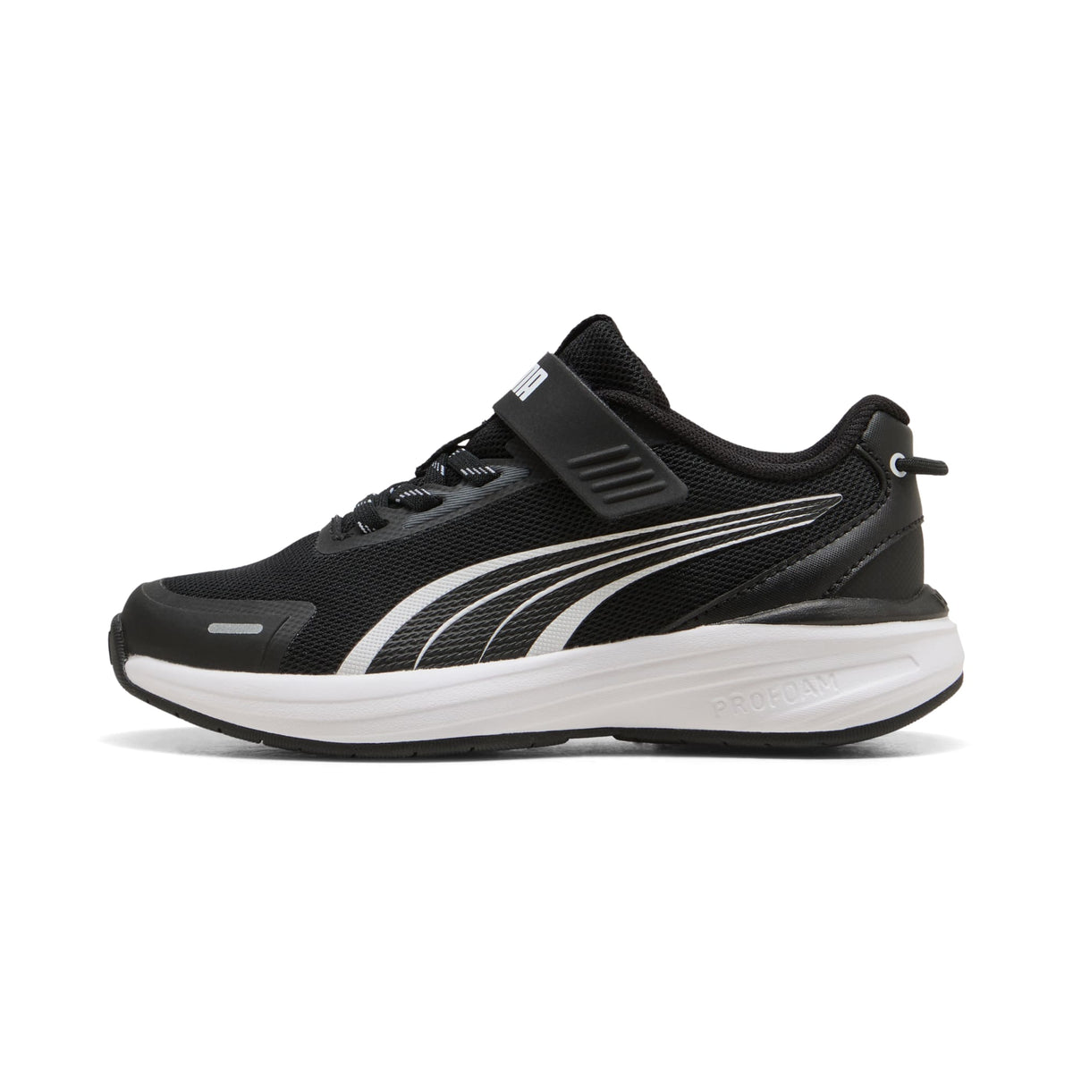2 Colores, Tenis de running para niños Kruz ProFoam 2 – PUMA Black-PUMA White-Moody Gray – vista 1