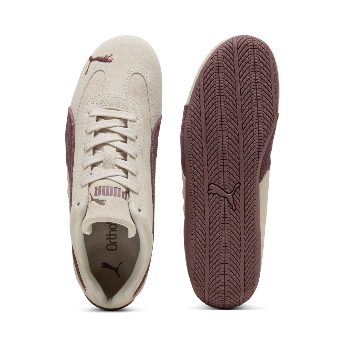 9 Colores, Tenis deportivos adolescentes Speedcat OG – Silver Fog-Rich Cocoa – vista 6