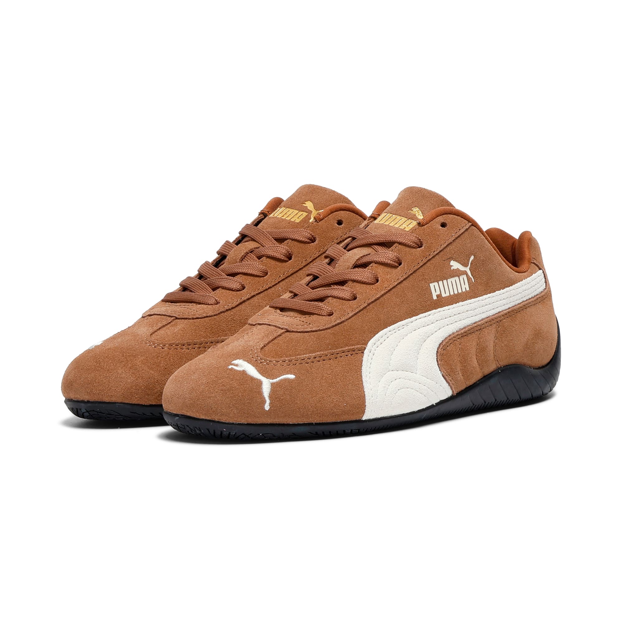 9 Colores, Tenis deportivos adolescentes Speedcat OG – Haute Coffee-Frosted Ivory – vista 2