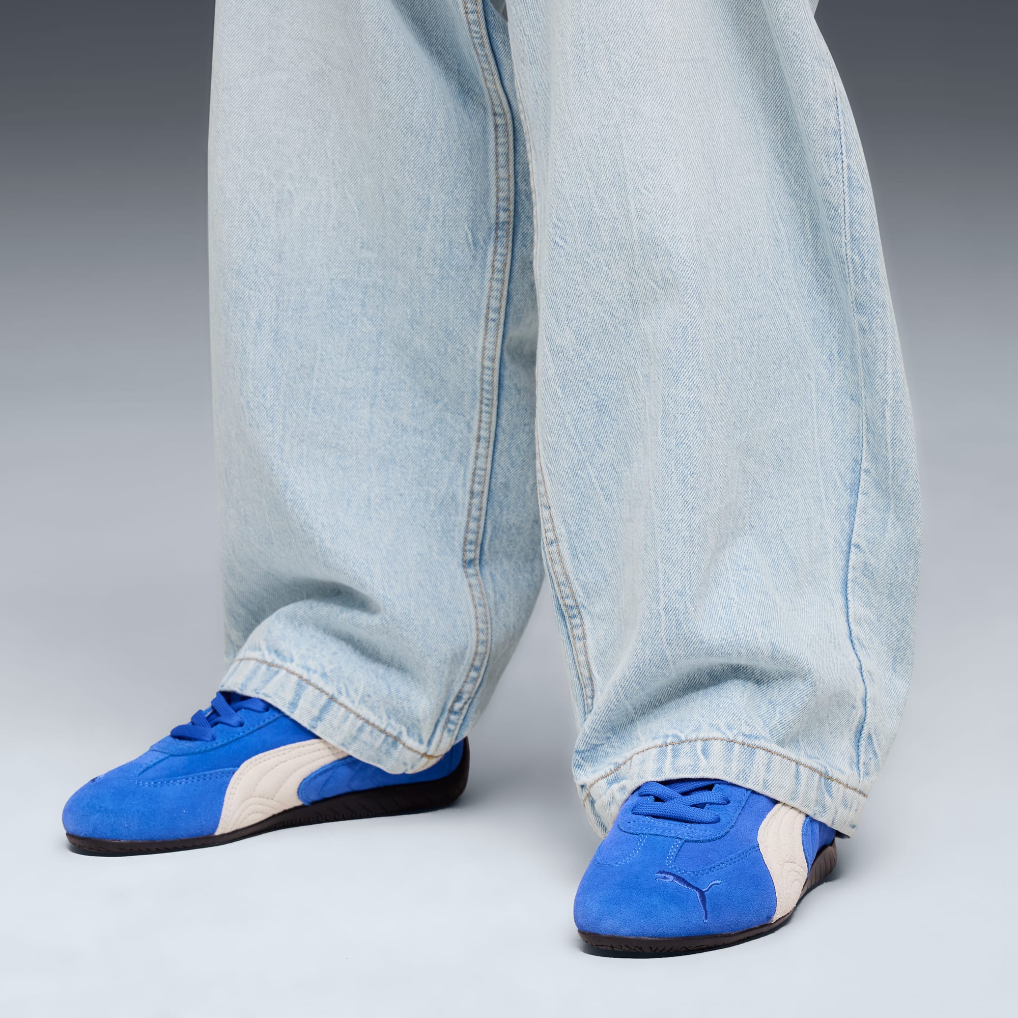 9 Colores, Tenis deportivos adolescentes Speedcat OG – Mountain Blue-Frosted Ivory – vista 2