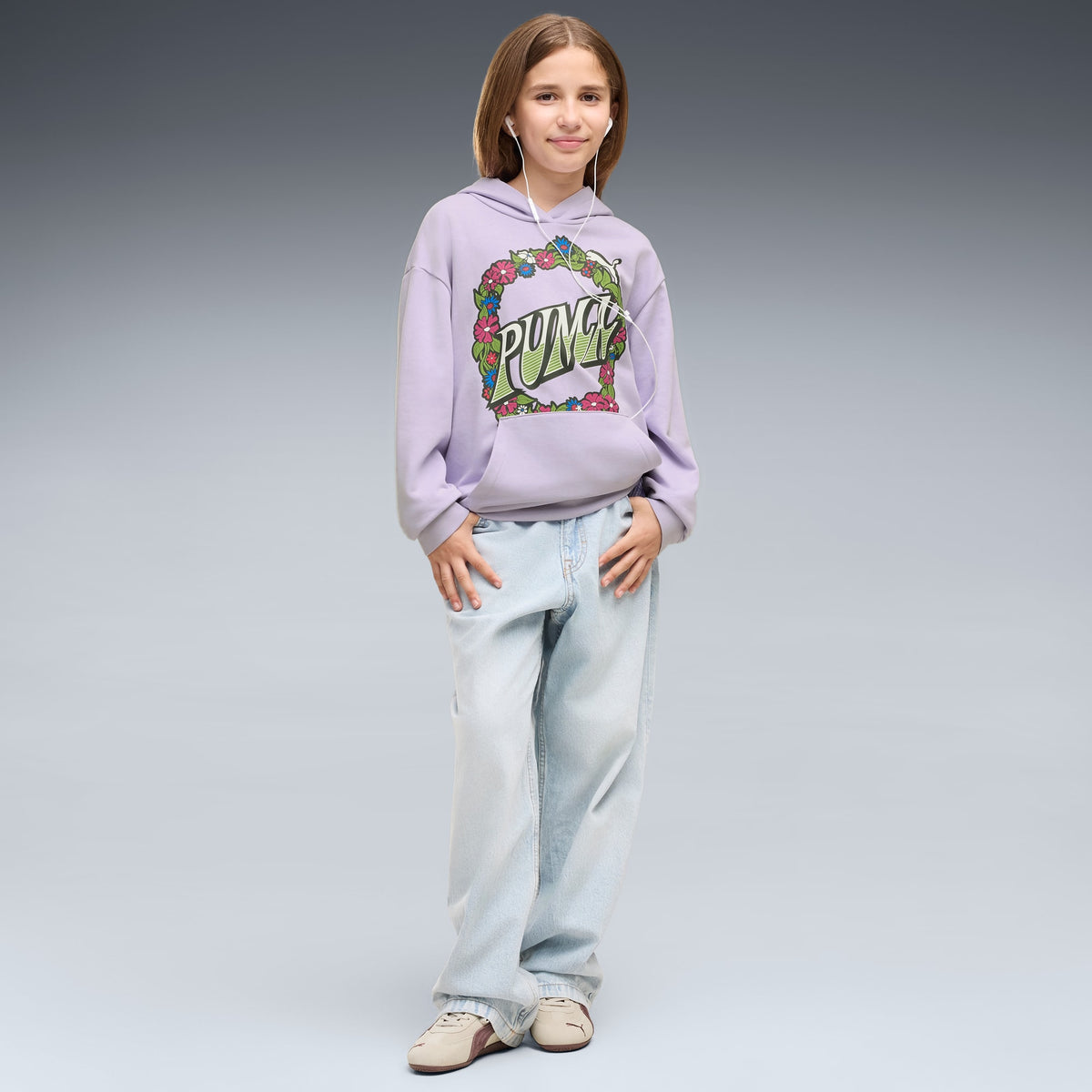9 Colores, Tenis deportivos adolescentes Speedcat OG – Silver Fog-Rich Cocoa – vista 3