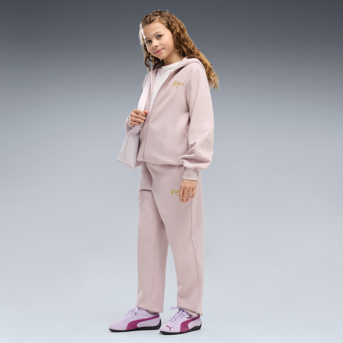 9 Colores, Tenis deportivos adolescentes Speedcat OG – Light Lavender-PUMA Black – vista 3