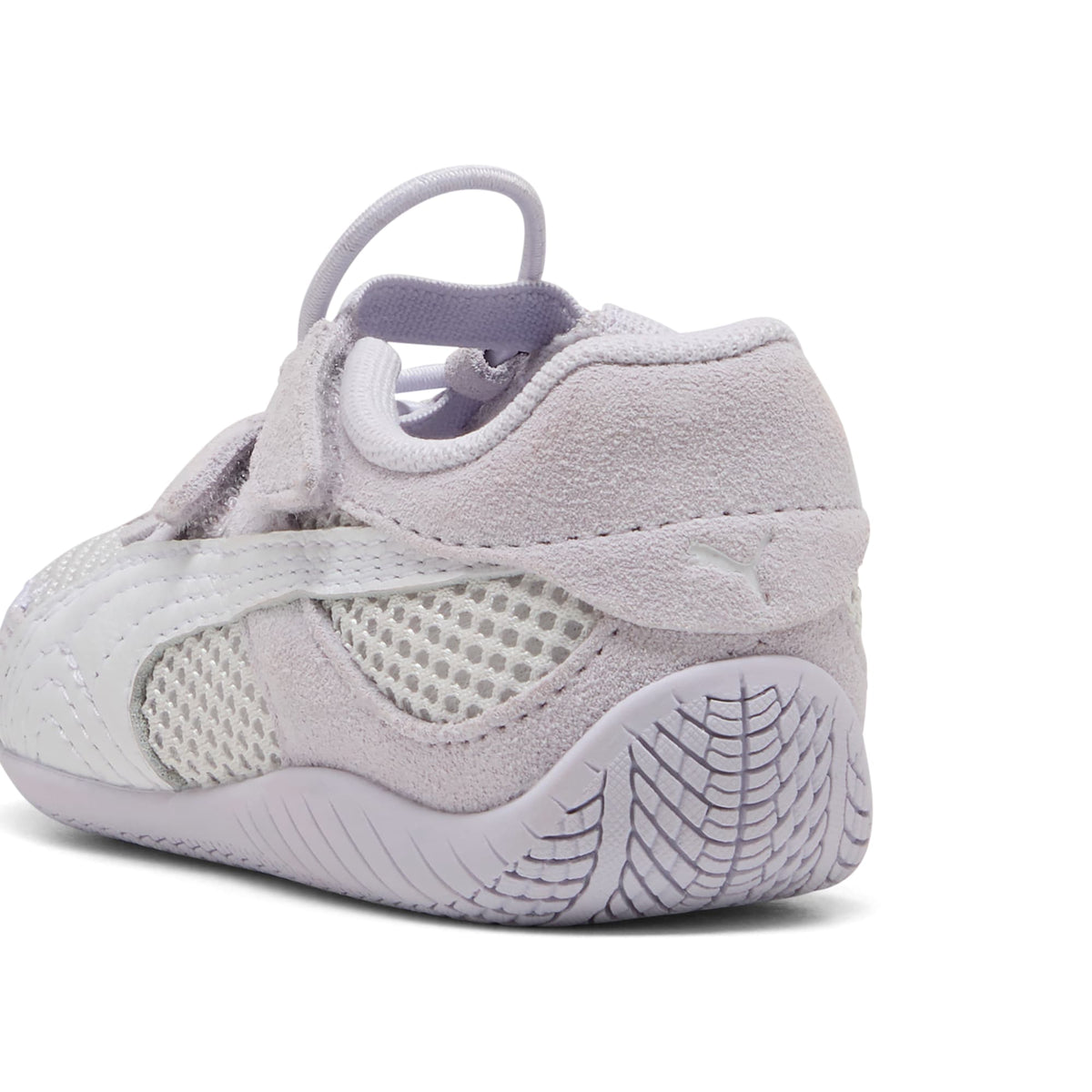 Tenis infantil Easy On Speedcat Go – Spring Lavender-PUMA White-Feather Gray – vista 3
