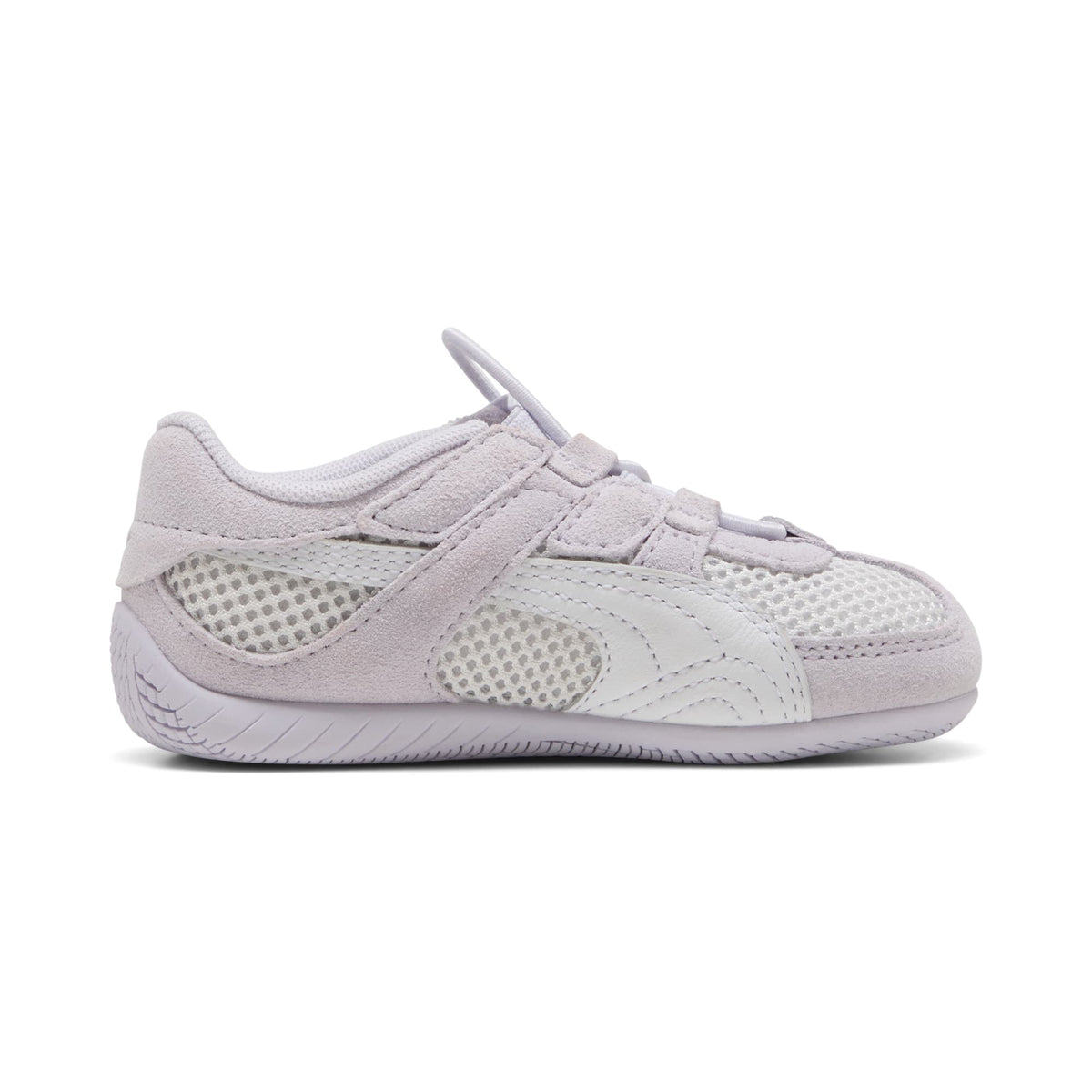 Tenis infantil Easy On Speedcat Go – Spring Lavender-PUMA White-Feather Gray – vista 5