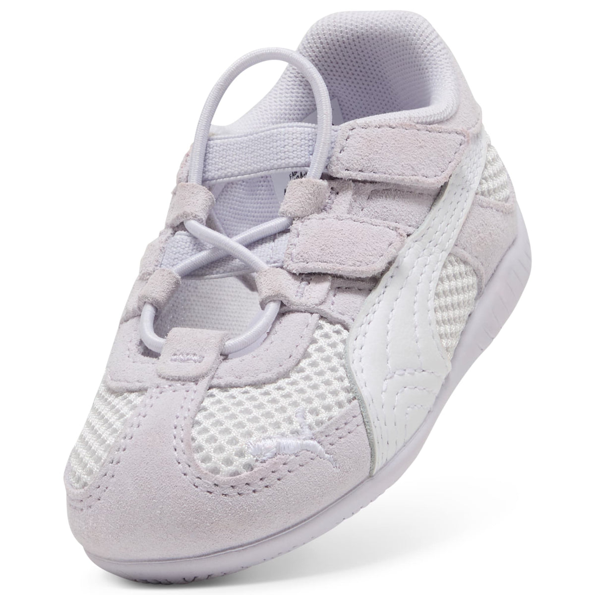 Tenis infantil Easy On Speedcat Go – Spring Lavender-PUMA White-Feather Gray – vista 6
