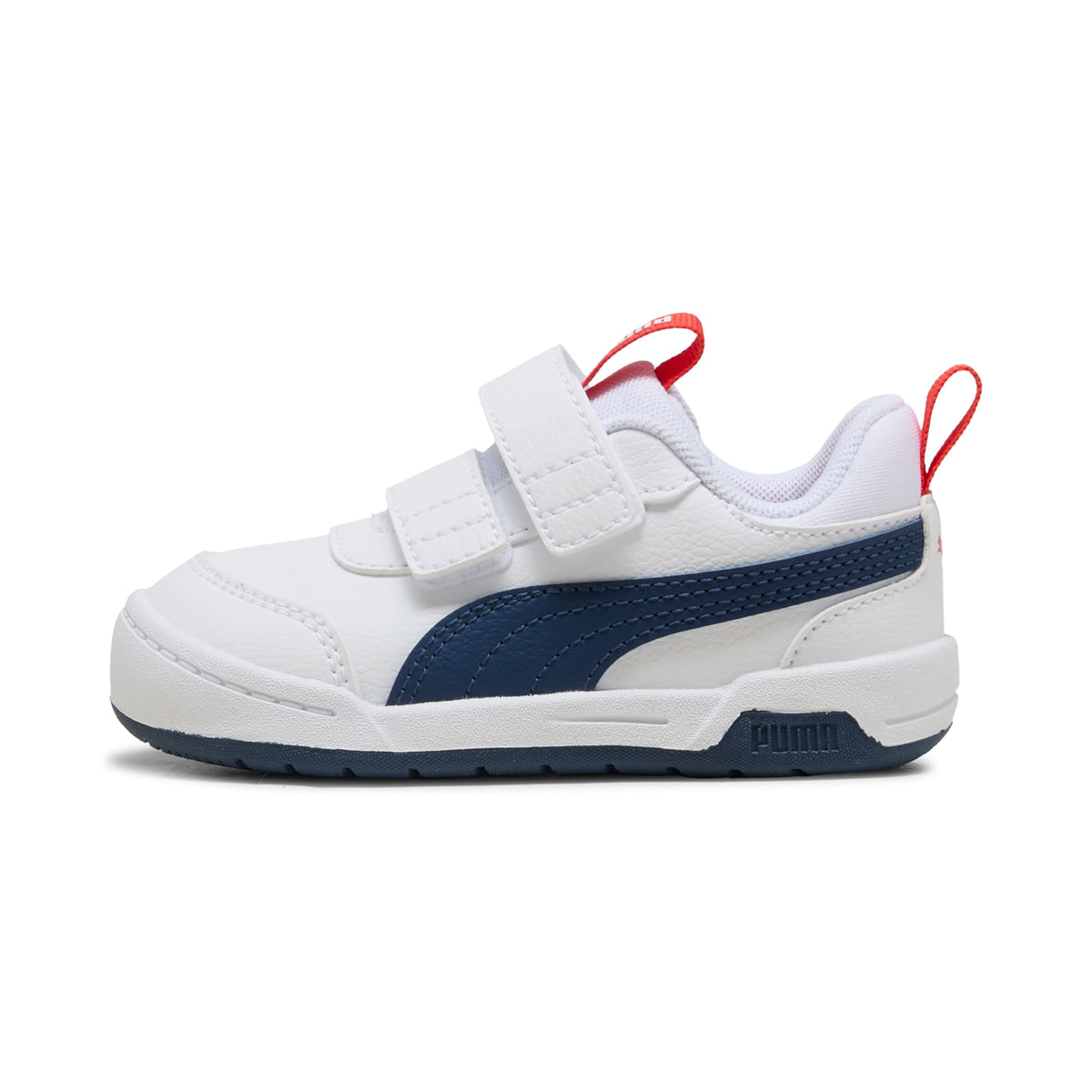 4 Colores, Tenis infantil Puma Multiflex 2 – PUMA White-Persian Blue – vista 1