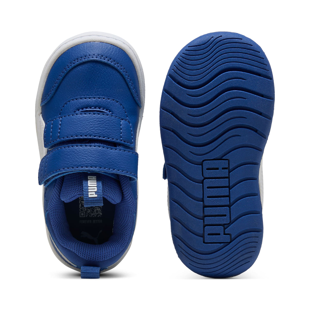 4 Colores, Tenis infantil Puma Multiflex 2 – Clyde Royal-PUMA White – vista 4