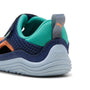 2 Colores, Tenis infantiles Easy On PUMA Kitten Summer – Blue Jewel-Vibrant Green-Melon Glow – vista 3