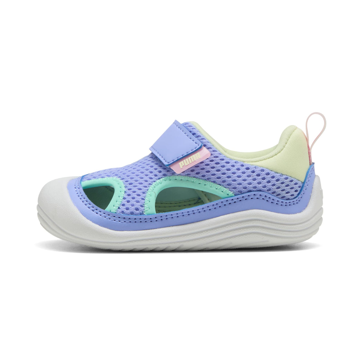 2 Colores, Tenis infantiles Easy On PUMA Kitten Summer – Intense Lavender-Apple Spritz-Pink Shimmer – vista 1