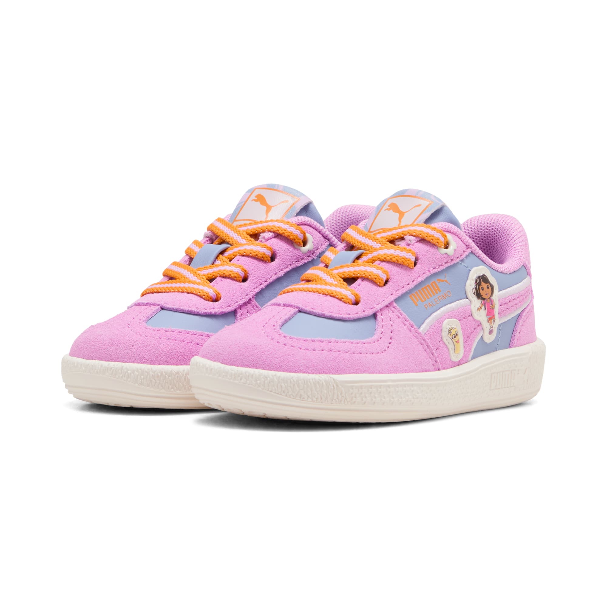 Tenis infantiles Easy On PUMA x DORA THE EXPLORER Palermo – Mauve Glow-Warm White – vista 2