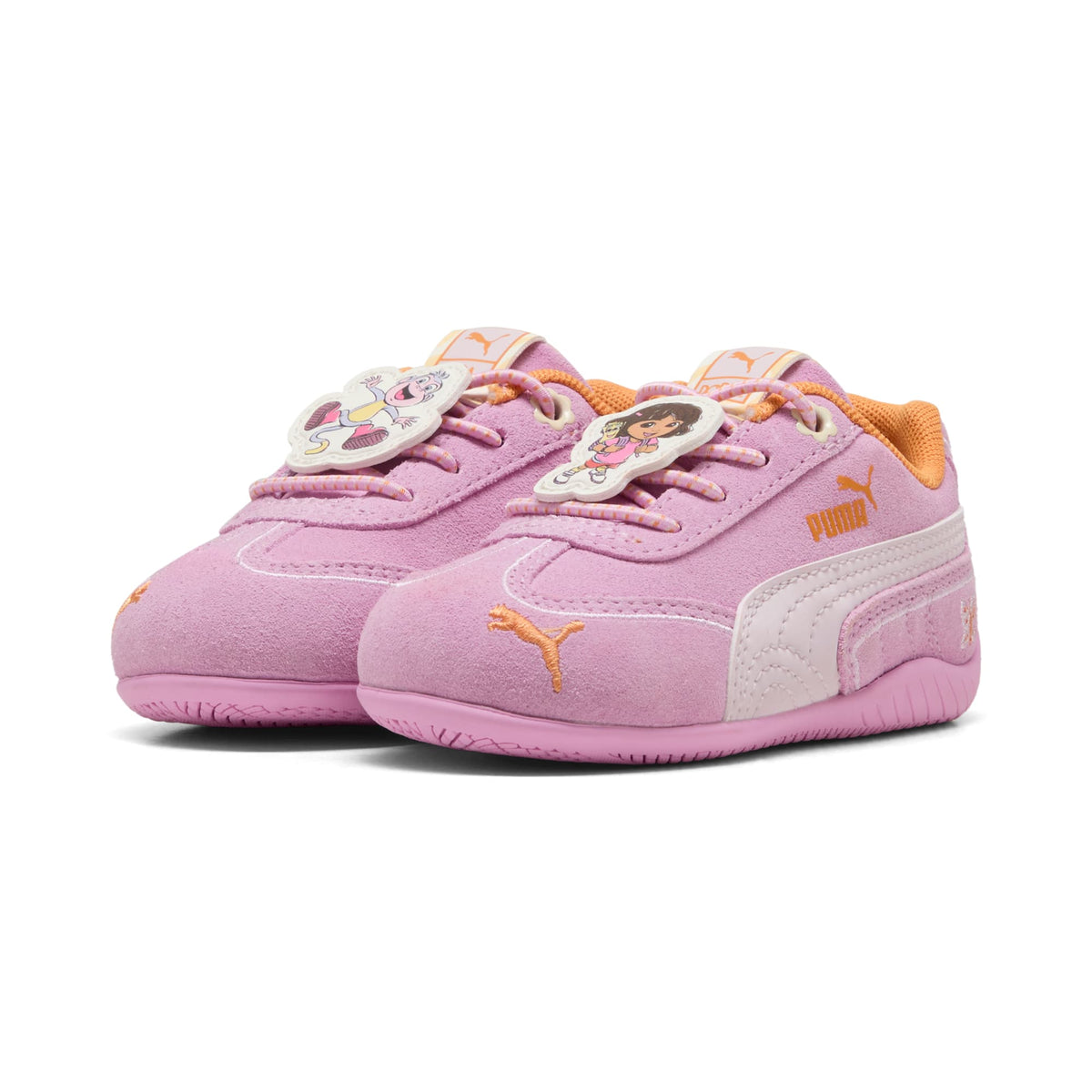 Tenis infantiles Easy On PUMA x DORA THE EXPLORER Speedcat – Mauve Glow-Powder Pink – vista 2