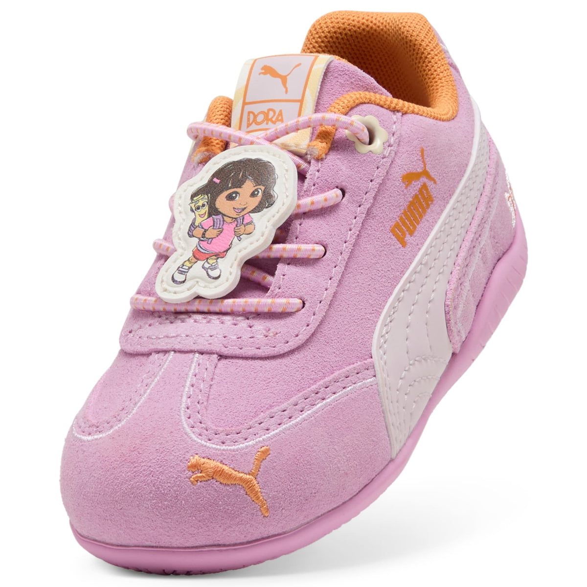 Tenis infantiles Easy On PUMA x DORA THE EXPLORER Speedcat – Mauve Glow-Powder Pink – vista 6